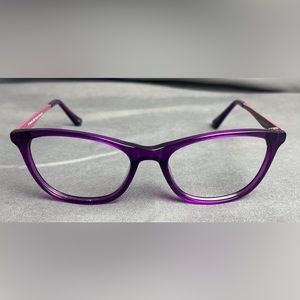 Mini Spada 2000 Purple Cat Eye Girls/Youth Eyeglasses 50-16-130
